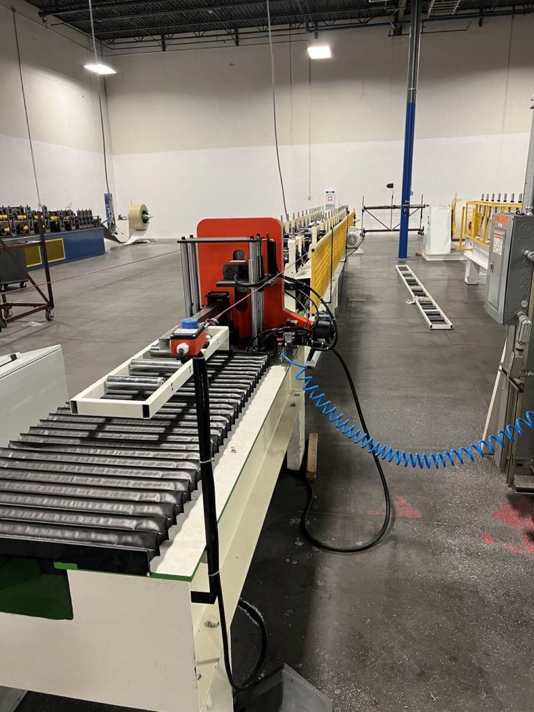 2x2 Tube Rollformer With Flying Saw